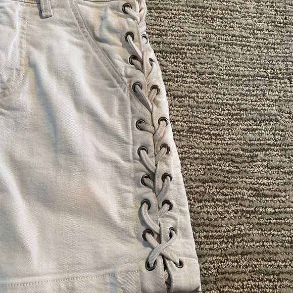 ALC Denim Lace Up Skirt - Picture 9 of 13